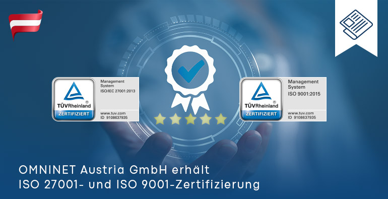 OMNINET Newsbeitrag PM OMNINETAustria ISO 770x395 DE